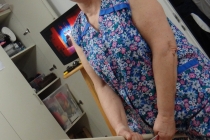 Hinter der Bühne - Lei Blau