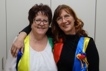 Hinter der Bühne - Lei Blau