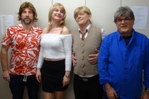 Hinter der Bühne - Lei Blau