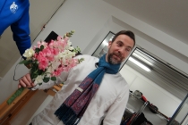 Hinter der Bühne - Lei Blau