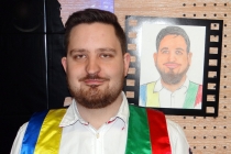 Hinter der Bühne - Lei Blau