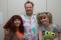 Hinter der Bühne - Lei Blau