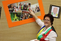 Hinter der Bühne - Lei Blau