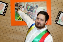 Hinter der Bühne - Lei Blau